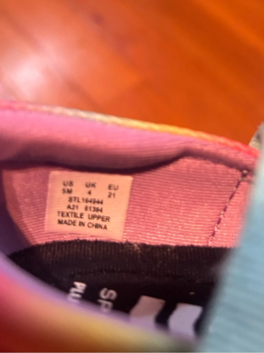 SPERRY TOP-SIDER port mast plushwave Mary Jane Toddler 5 M Rainbow